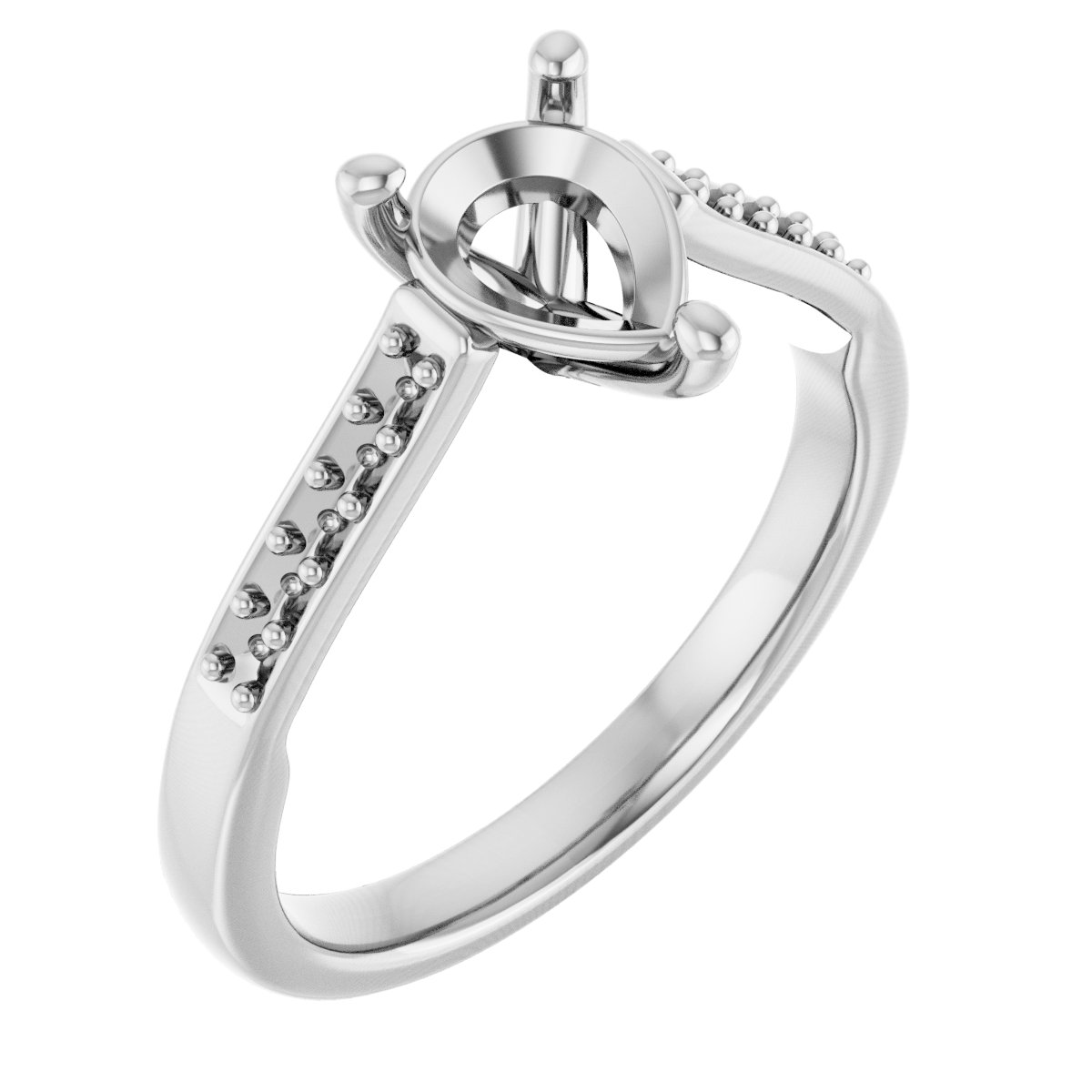 Sculptural Engagement Ring