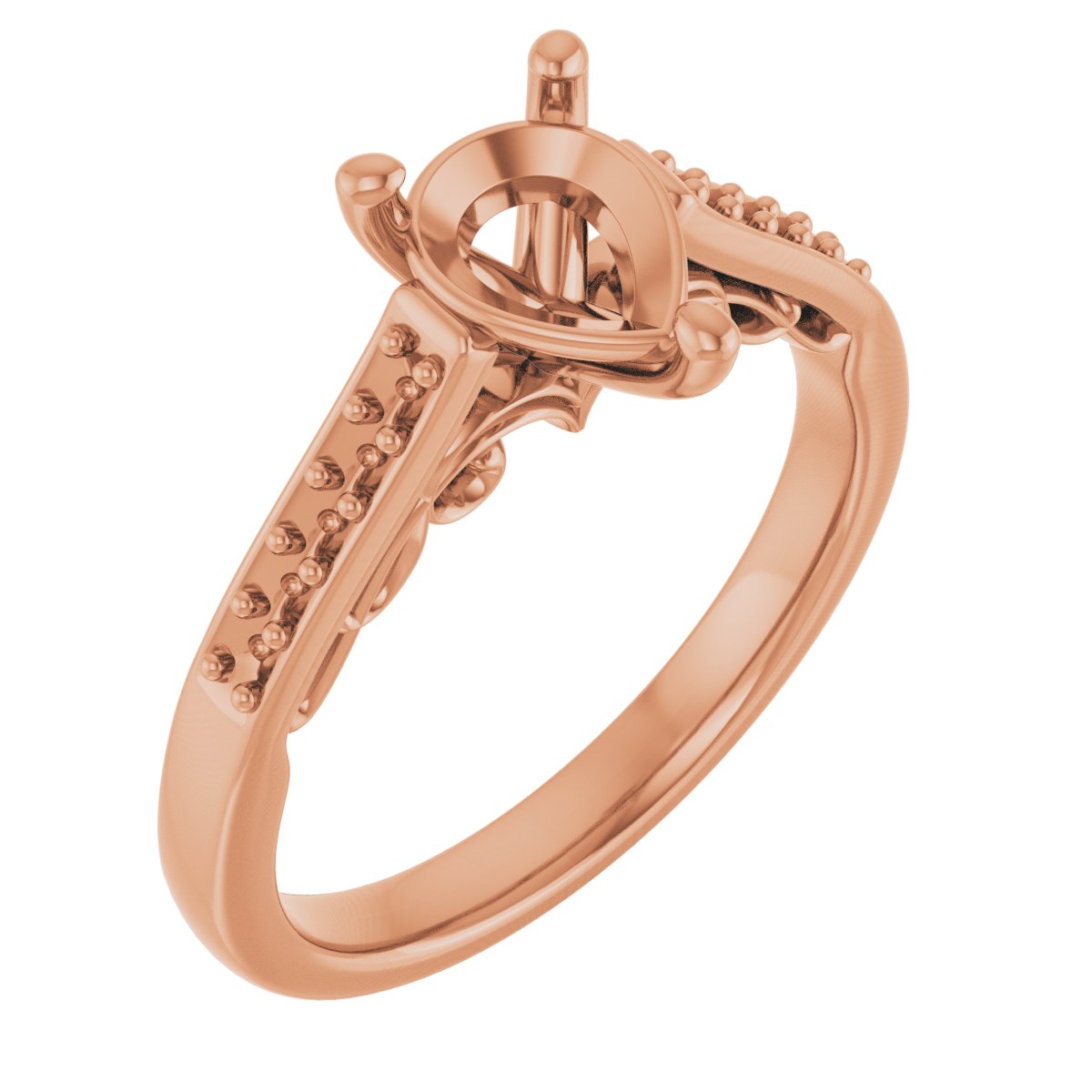 Sculptural Engagement Ring