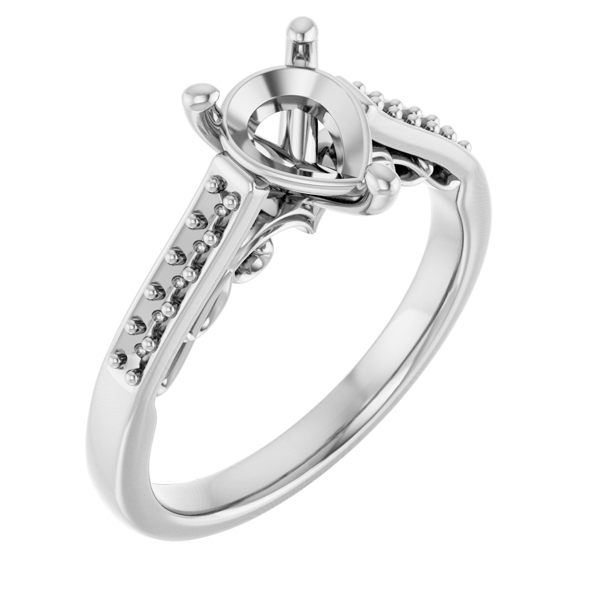 Sculptural Engagement Ring