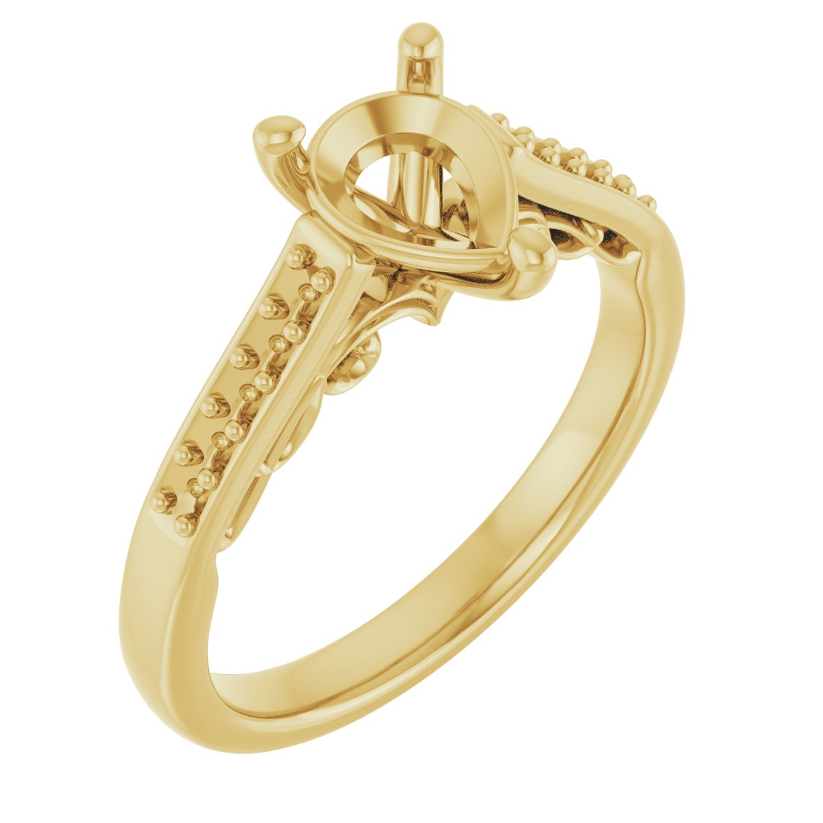 Sculptural Engagement Ring