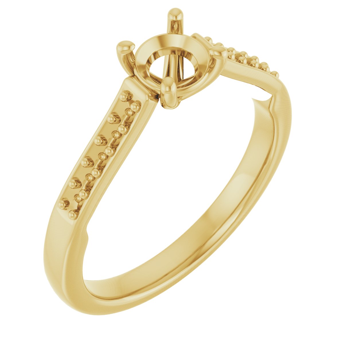 Sculptural Engagement Ring