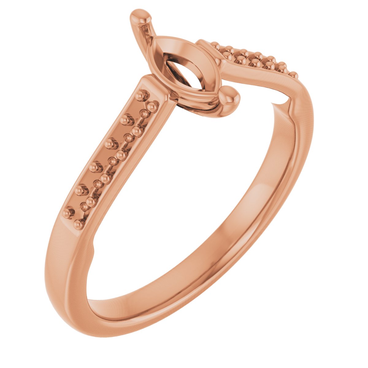 Sculptural Engagement Ring