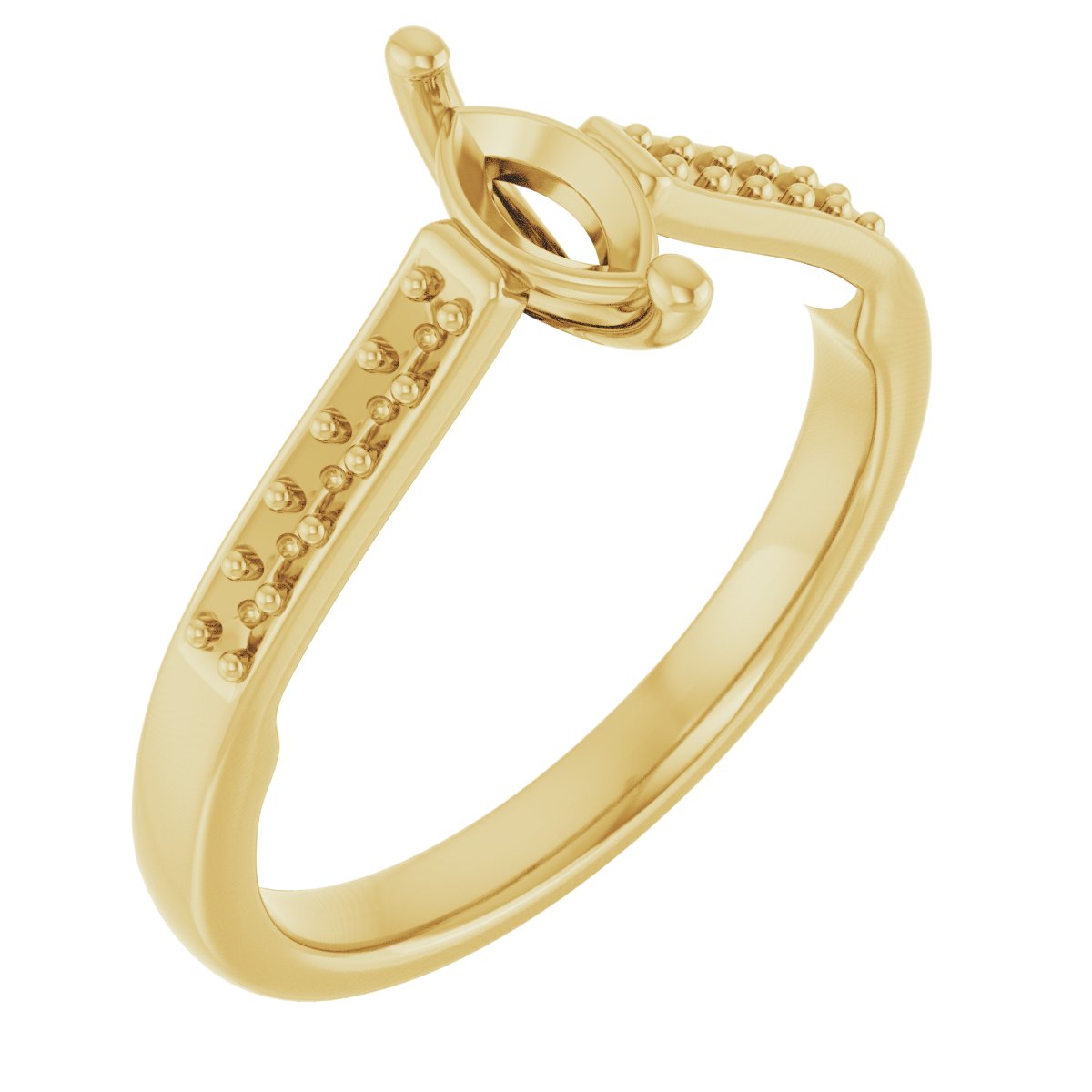 Sculptural Engagement Ring