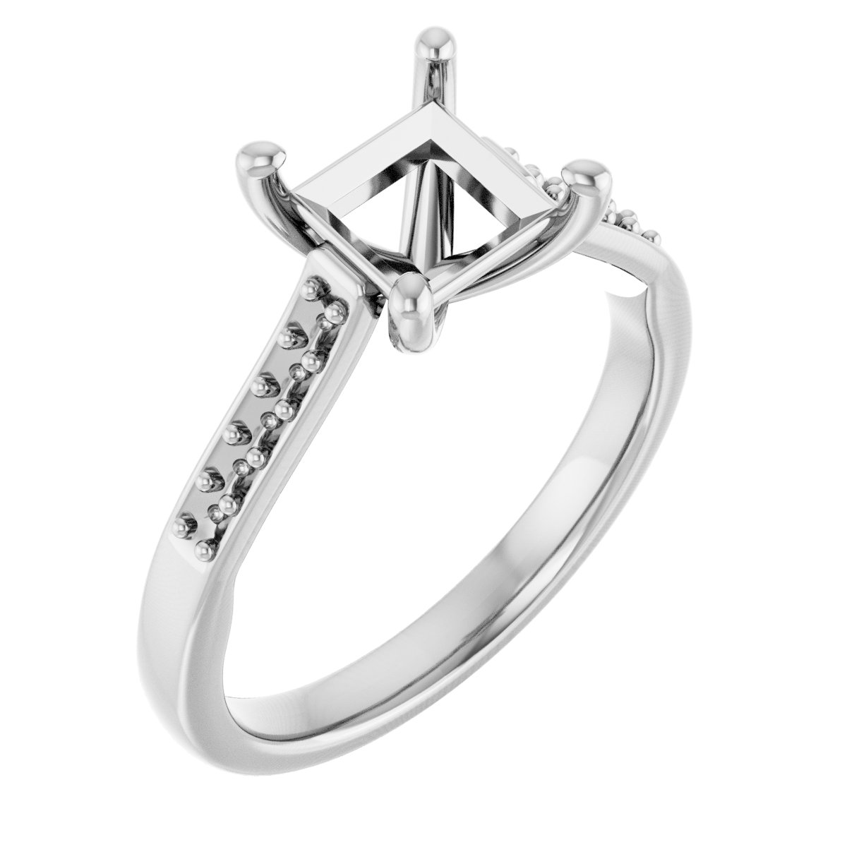 Sculptural Engagement Ring