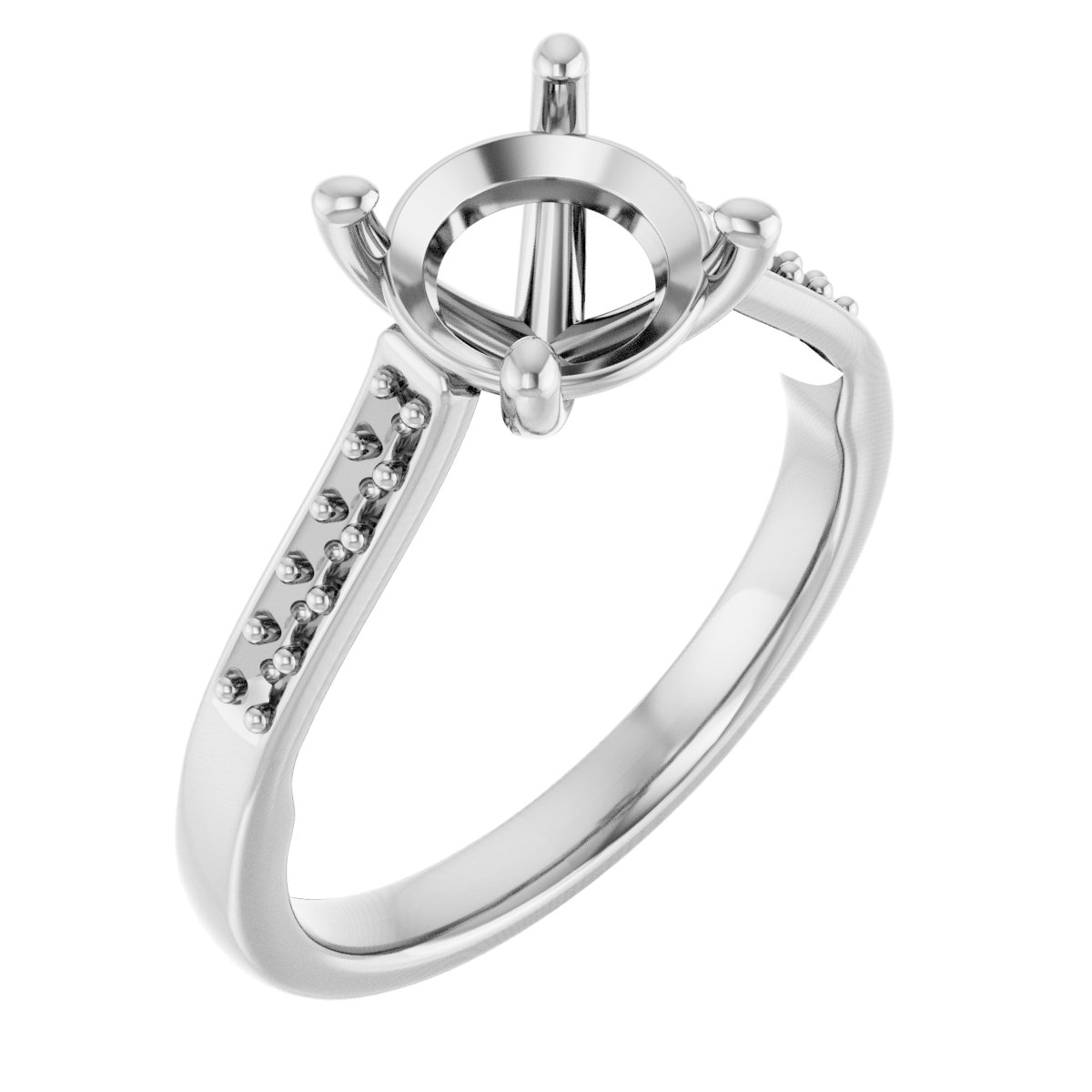 Sculptural Engagement Ring