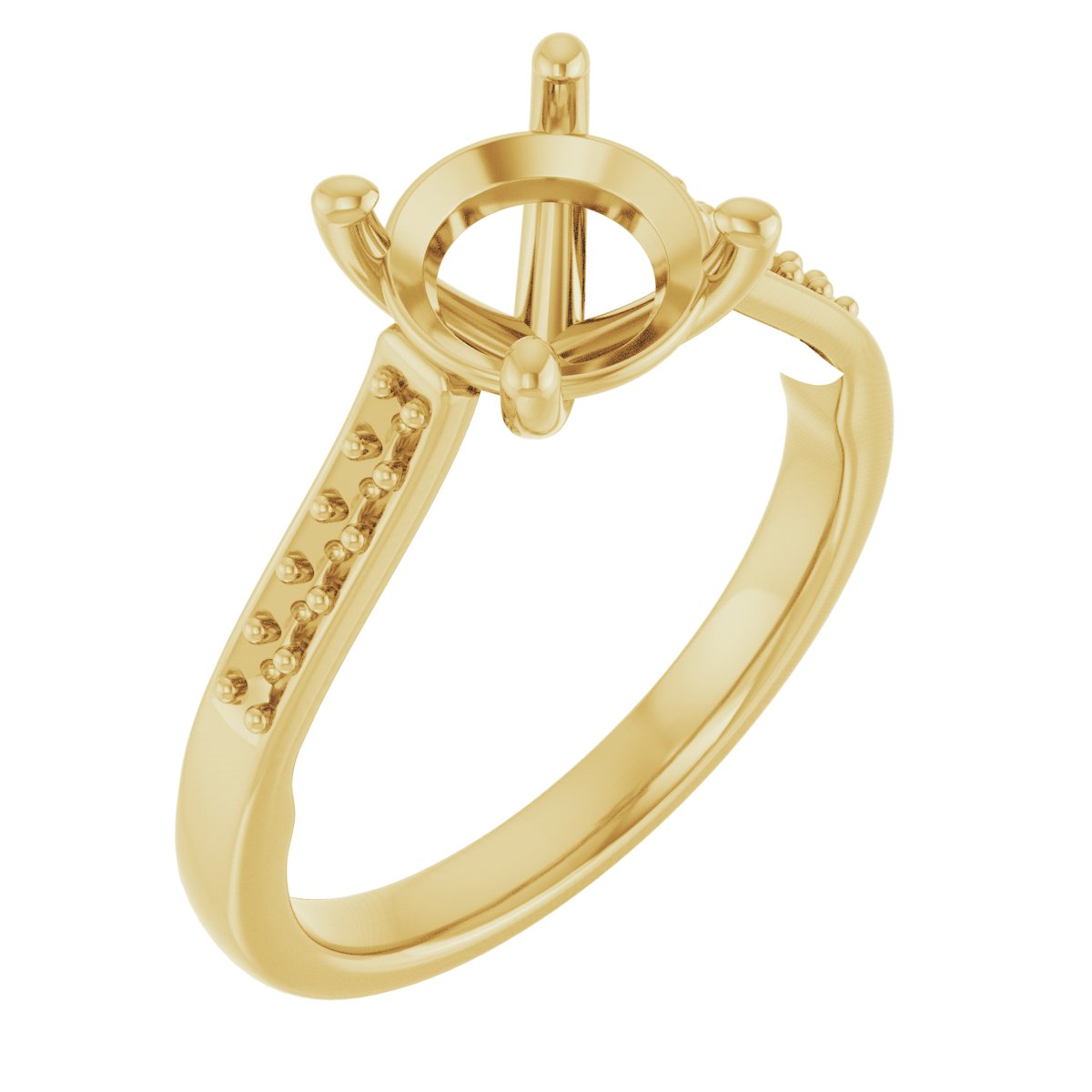 Sculptural Engagement Ring