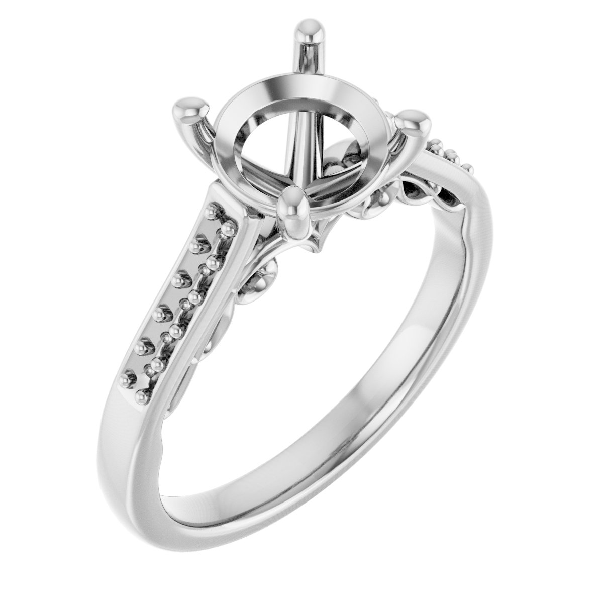 Sculptural Engagement Ring