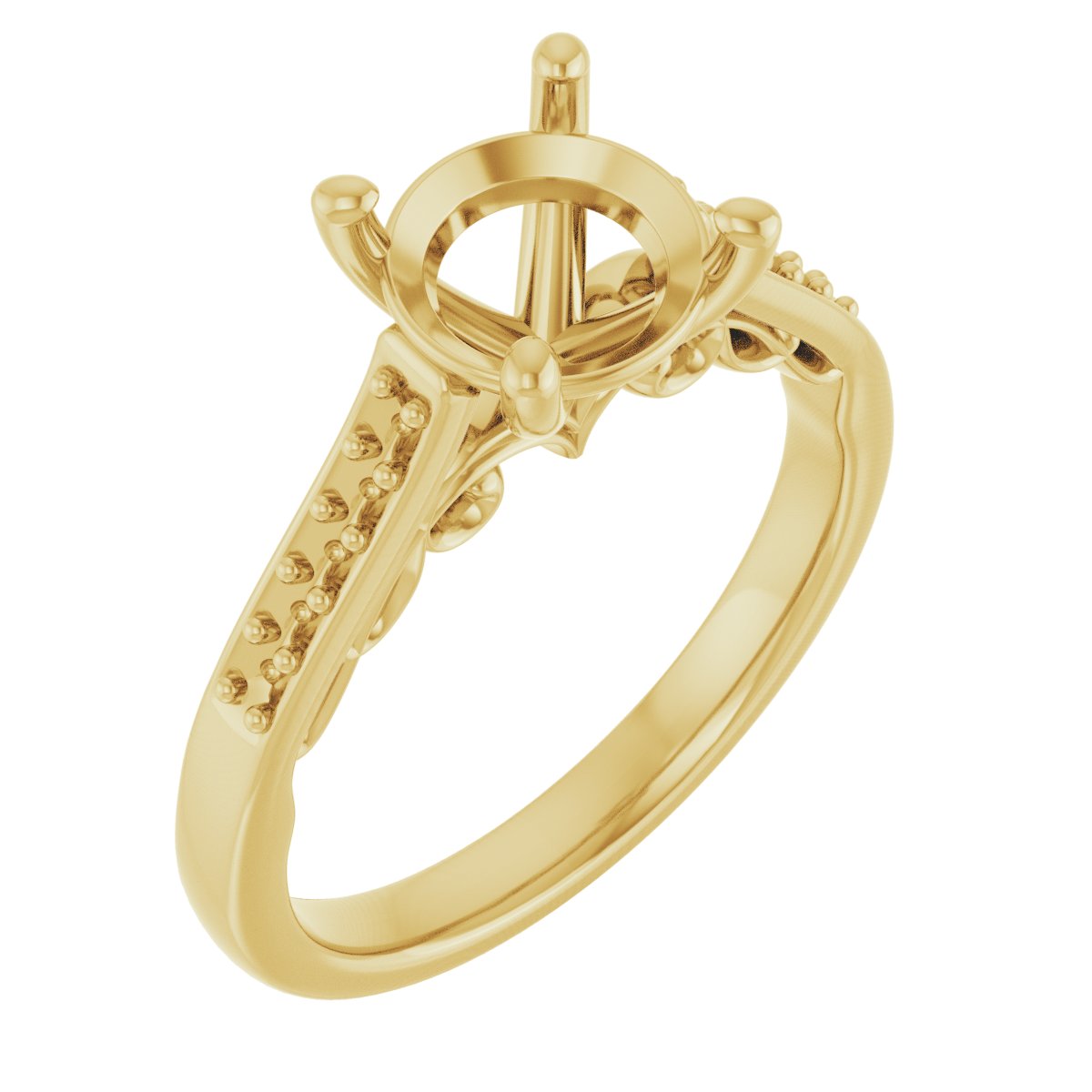 Sculptural Engagement Ring