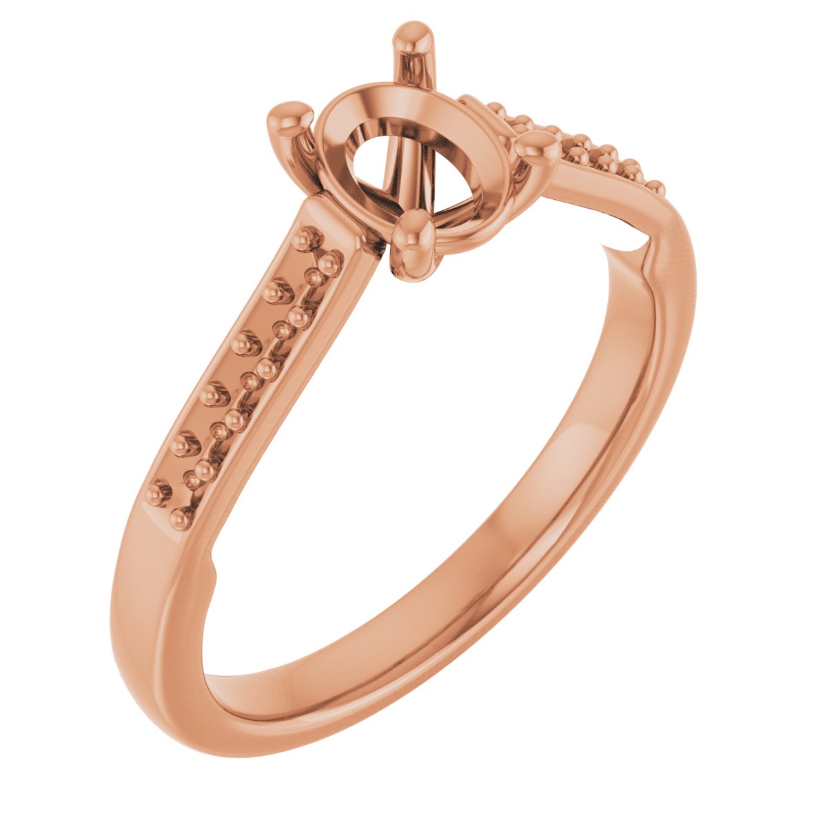 Sculptural Engagement Ring