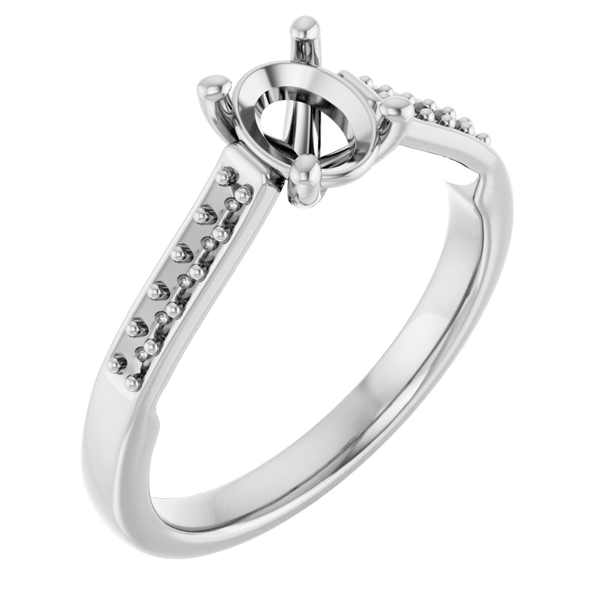 Sculptural Engagement Ring