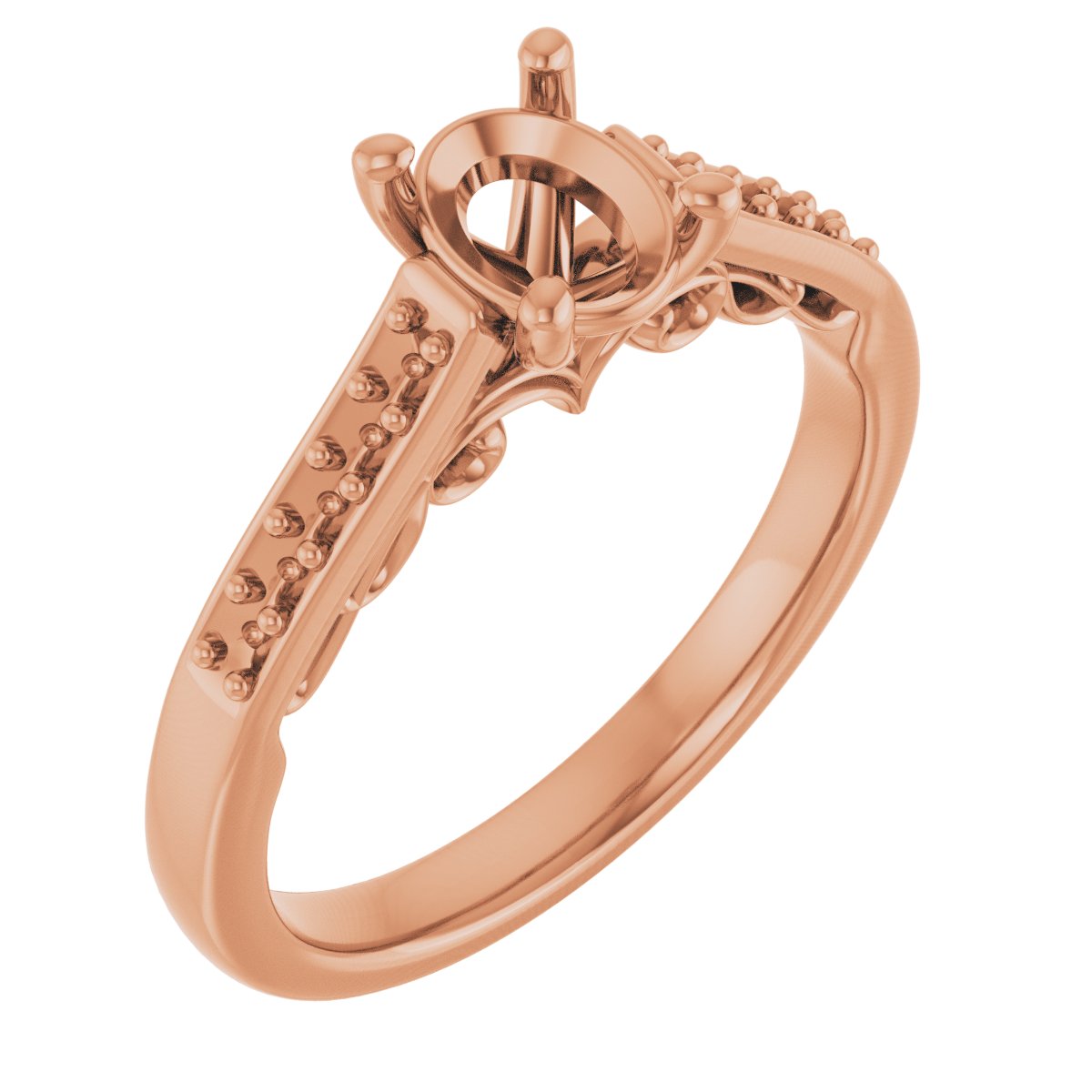 Sculptural Engagement Ring