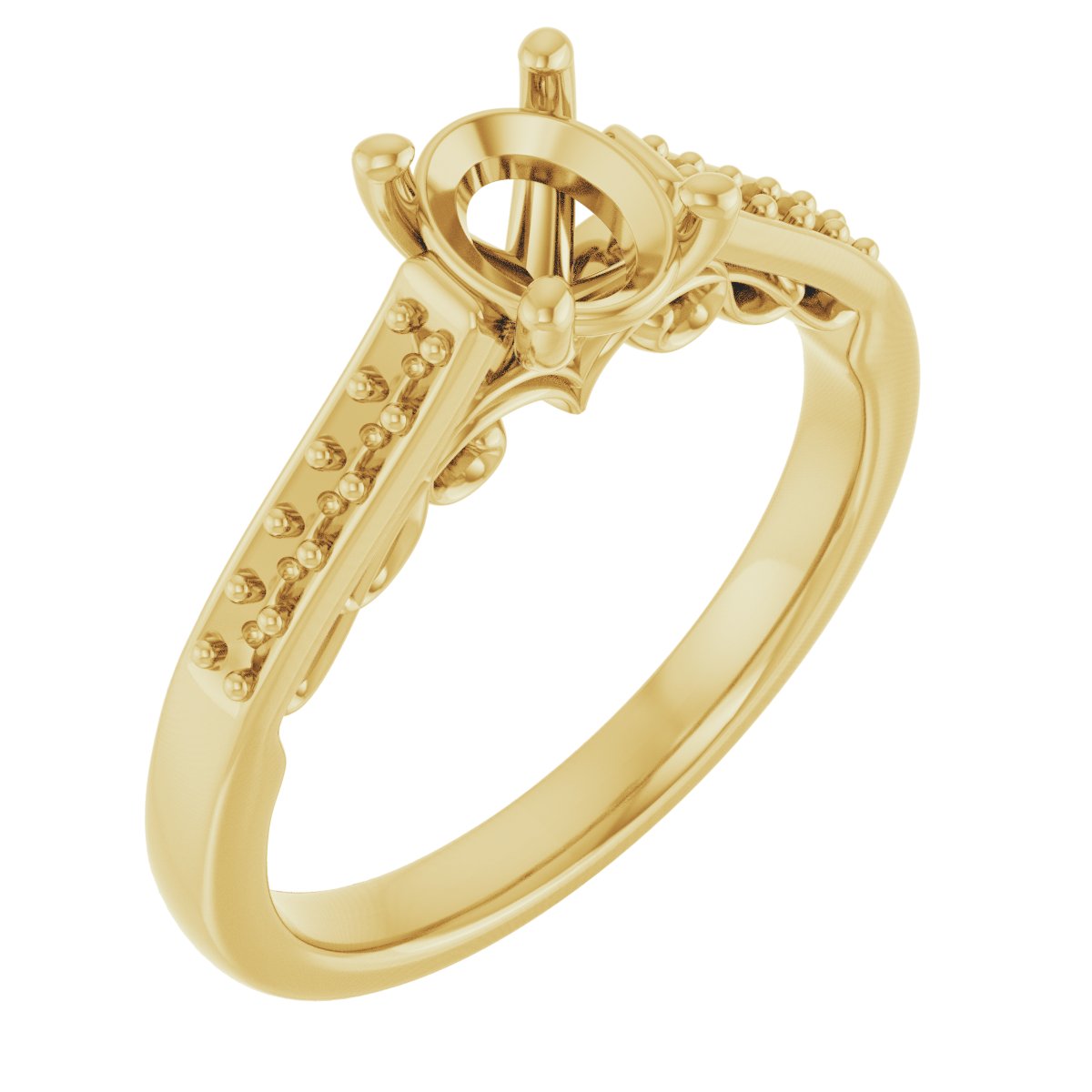 Sculptural Engagement Ring
