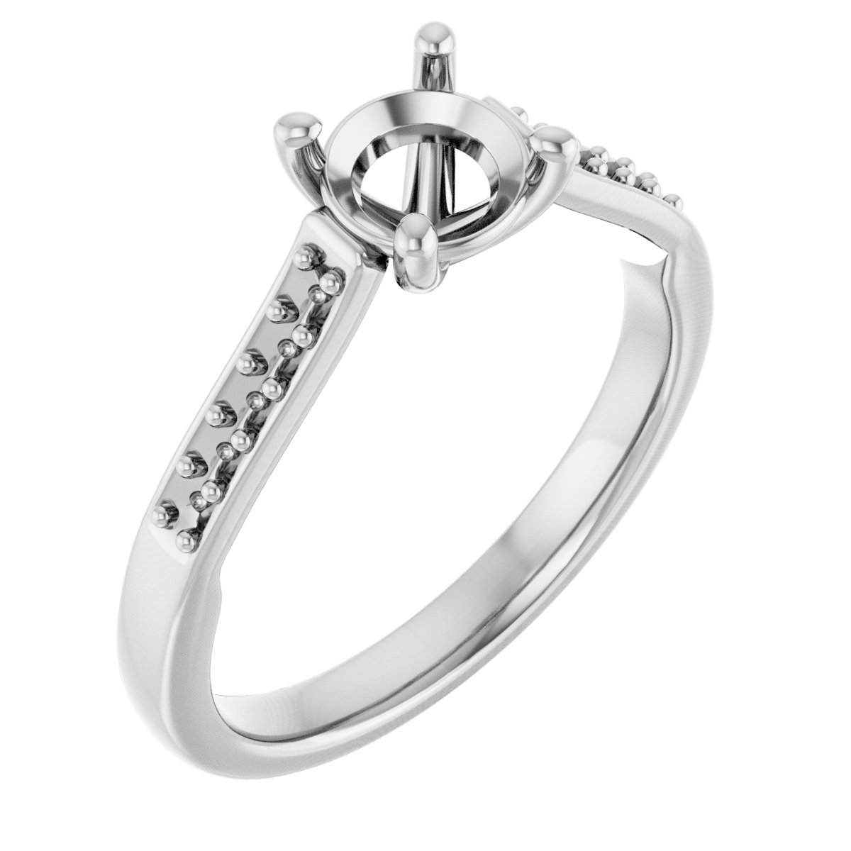 Sculptural Engagement Ring