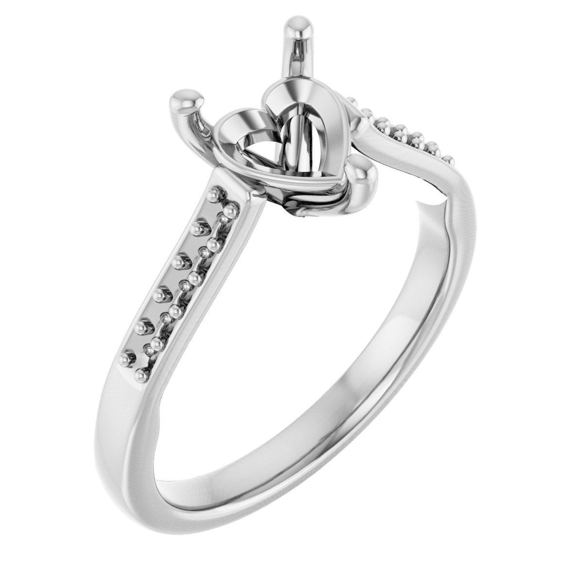 Sculptural Engagement Ring