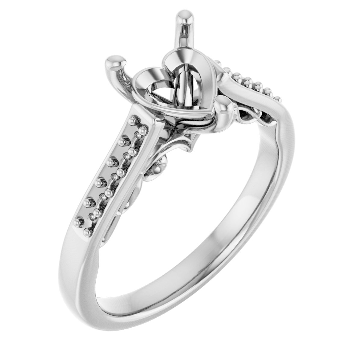 Sculptural Engagement Ring