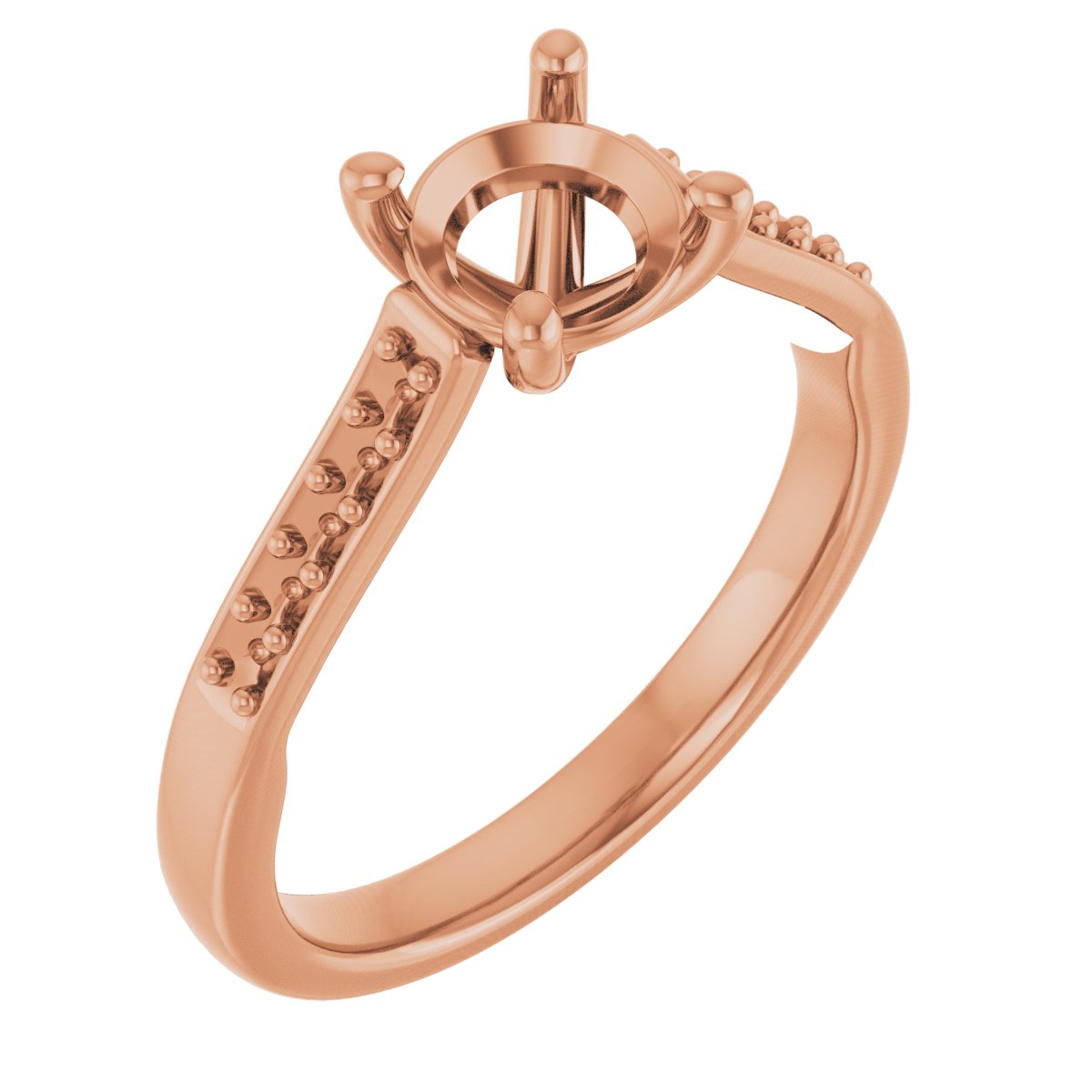 Sculptural Engagement Ring