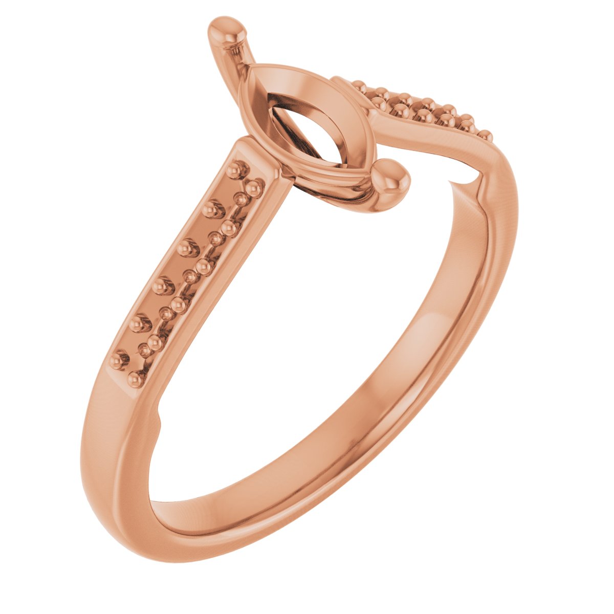 Sculptural Engagement Ring