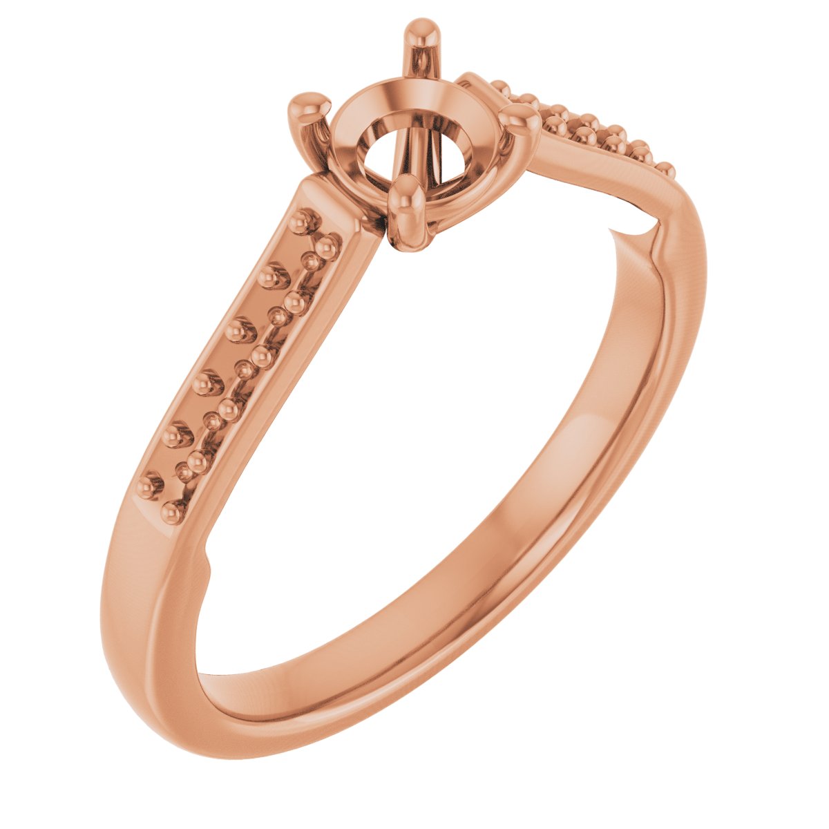 Sculptural Engagement Ring