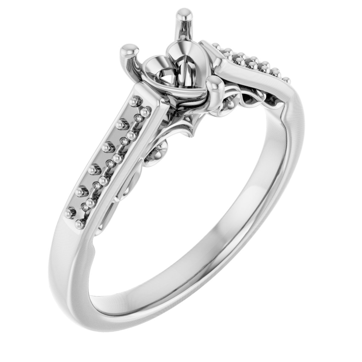 Sculptural Engagement Ring