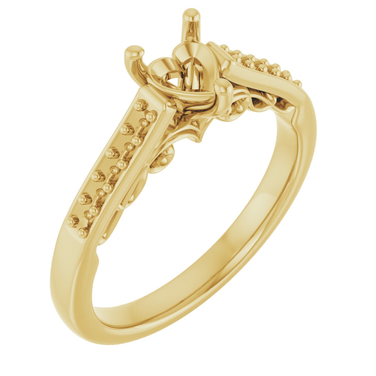 Sculptural Engagement Ring
