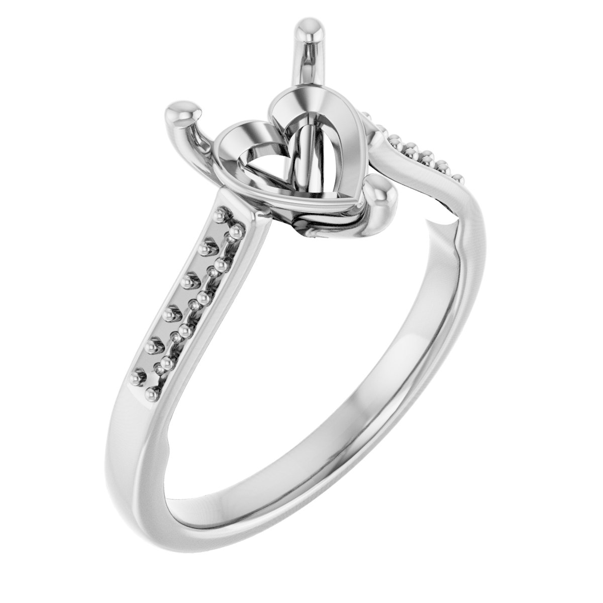 Sculptural Engagement Ring