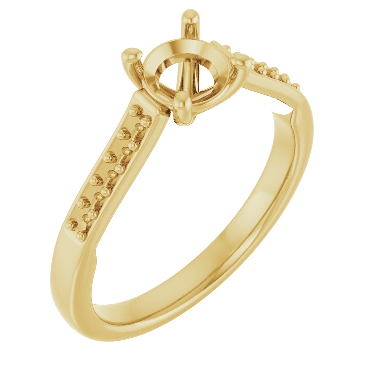 Sculptural Engagement Ring