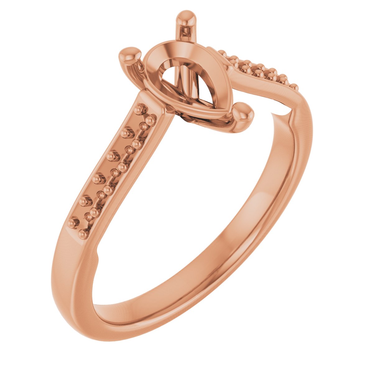 Sculptural Engagement Ring