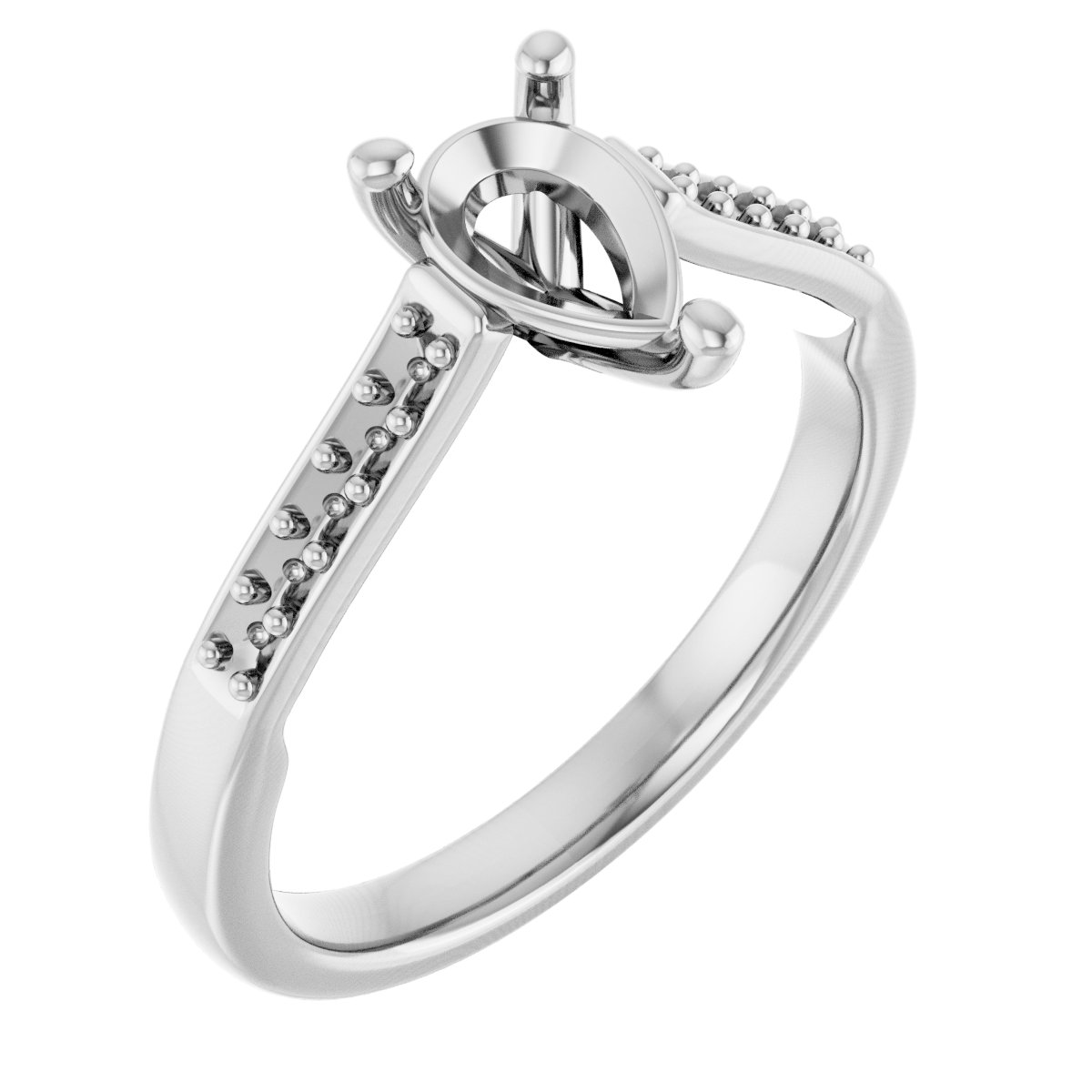 Sculptural Engagement Ring
