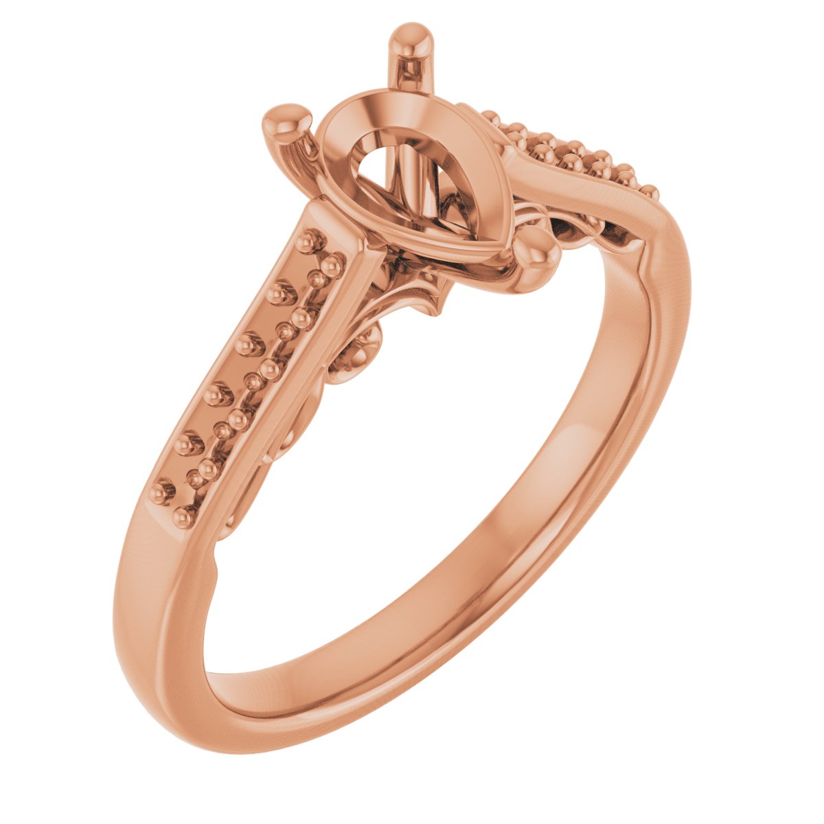 Sculptural Engagement Ring