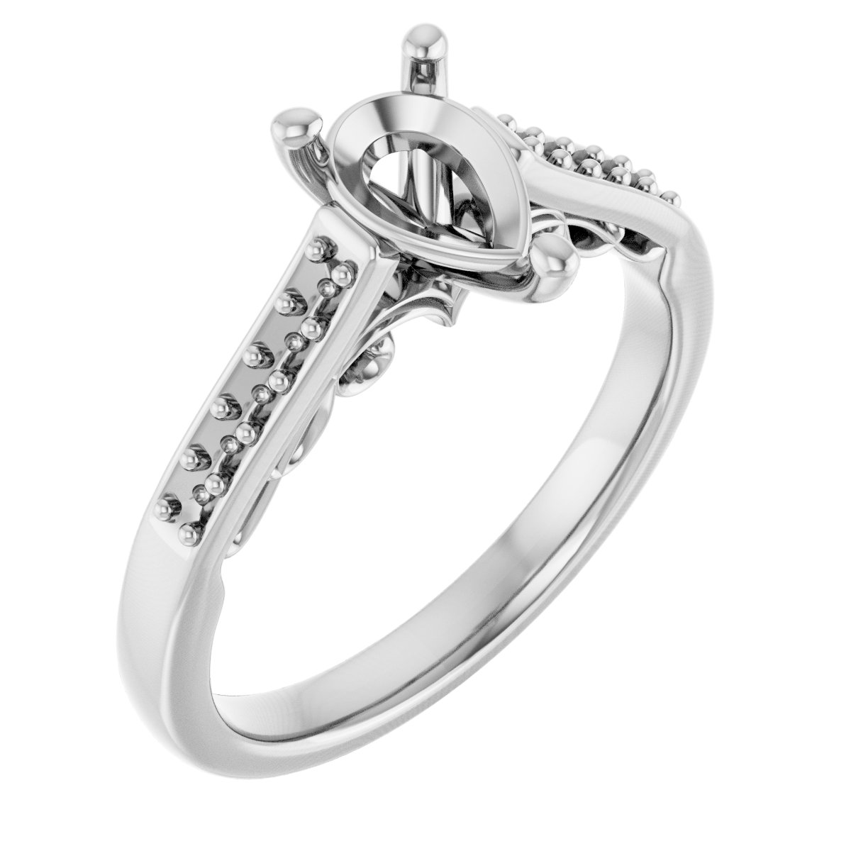 Sculptural Engagement Ring