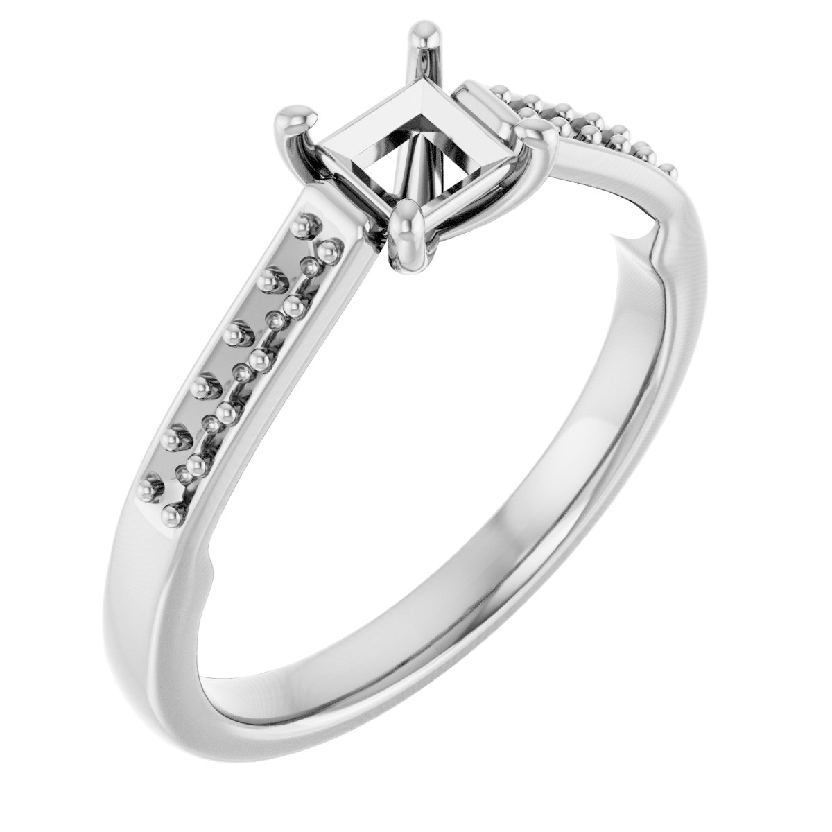 Sculptural Engagement Ring