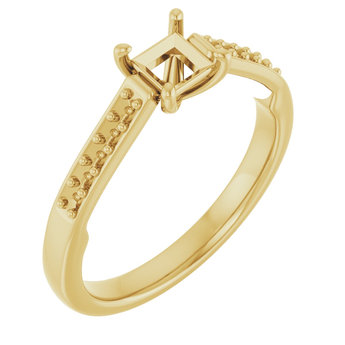 Sculptural Engagement Ring