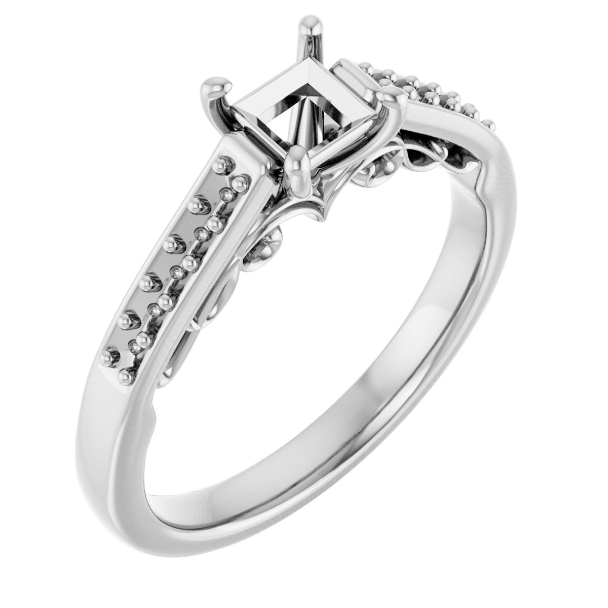 Sculptural Engagement Ring
