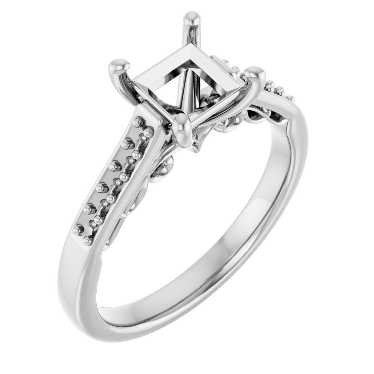 Sculptural Engagement Ring