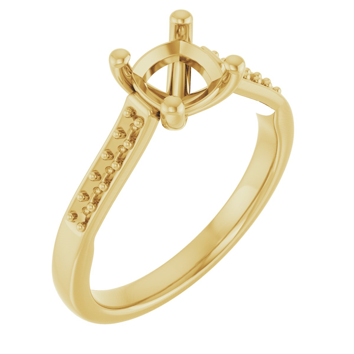 Sculptural Engagement Ring