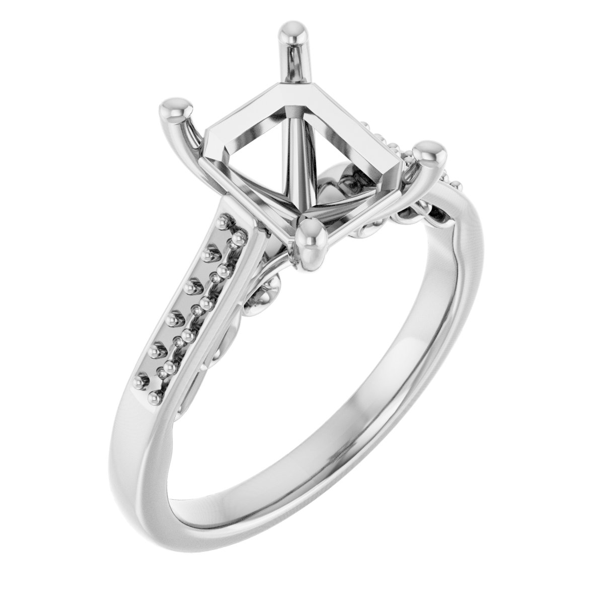 Sculptural Engagement Ring