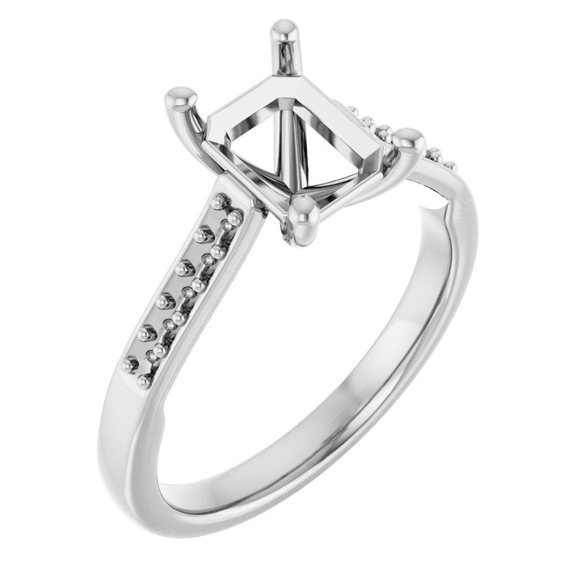 Sculptural Engagement Ring