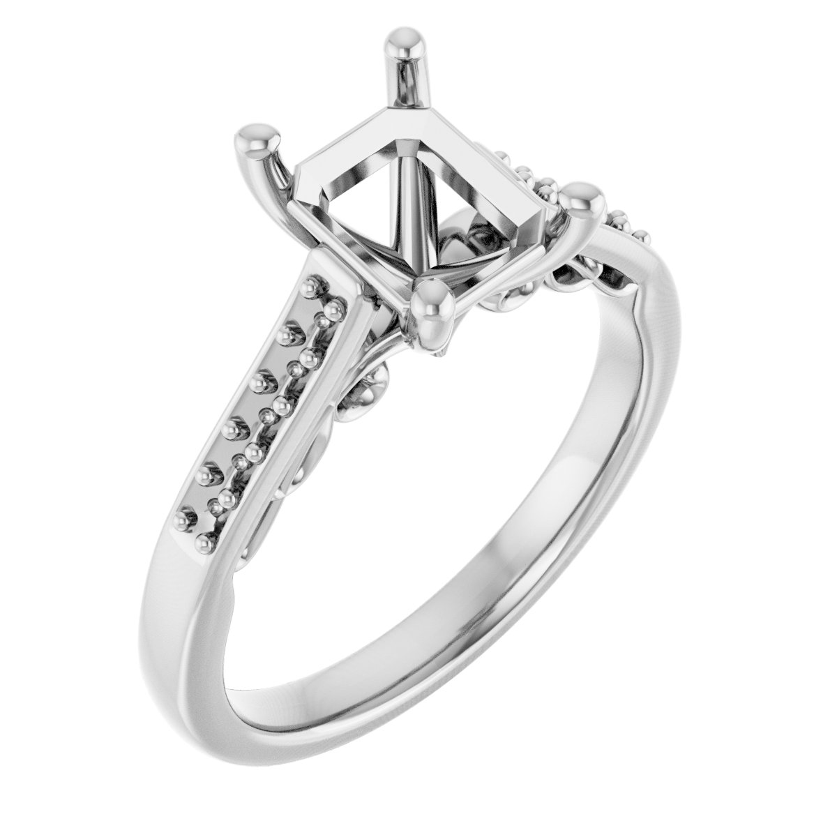 Sculptural Engagement Ring