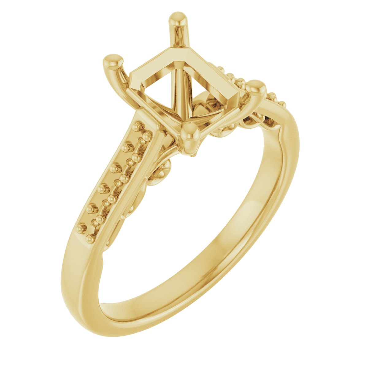 Sculptural Engagement Ring