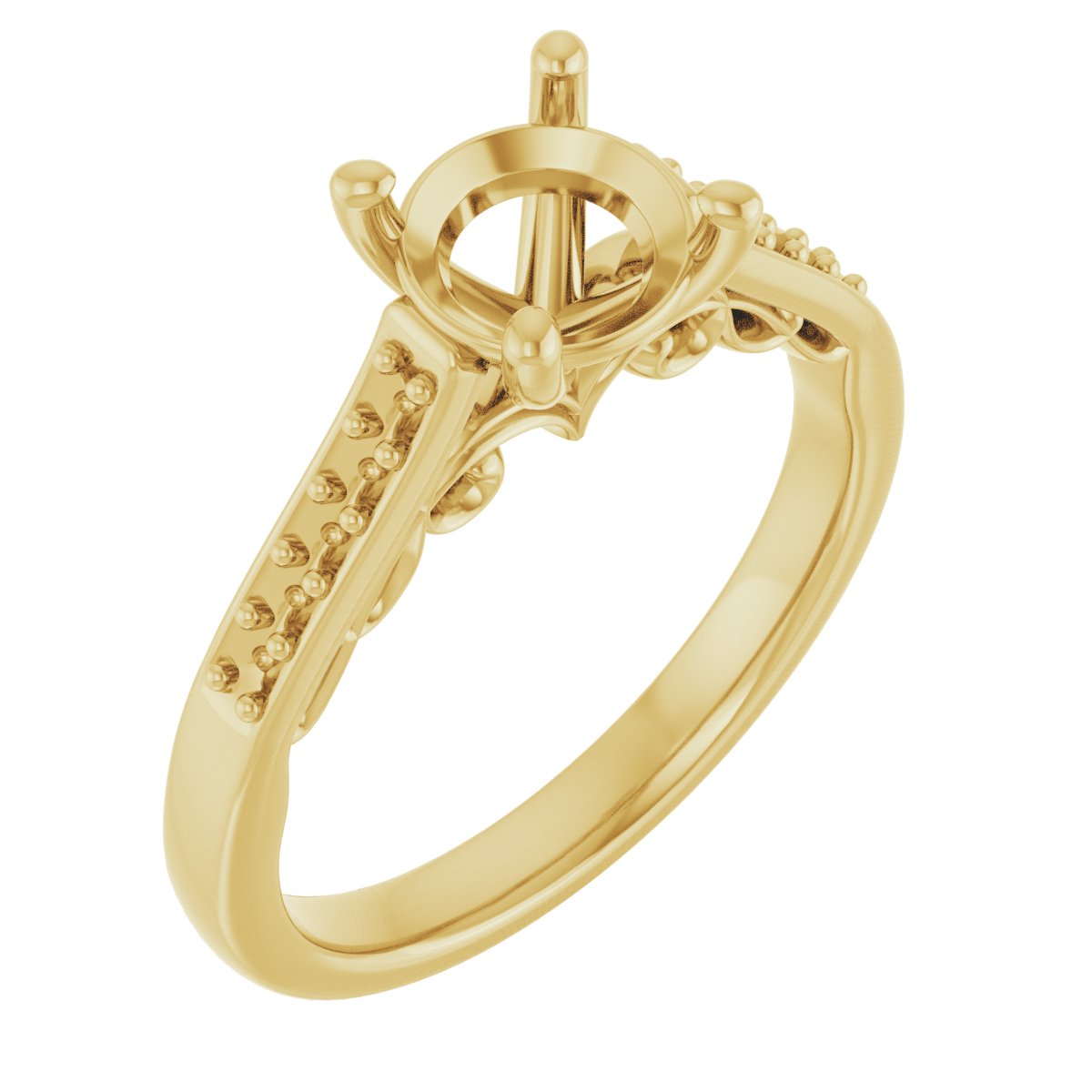 Sculptural Engagement Ring