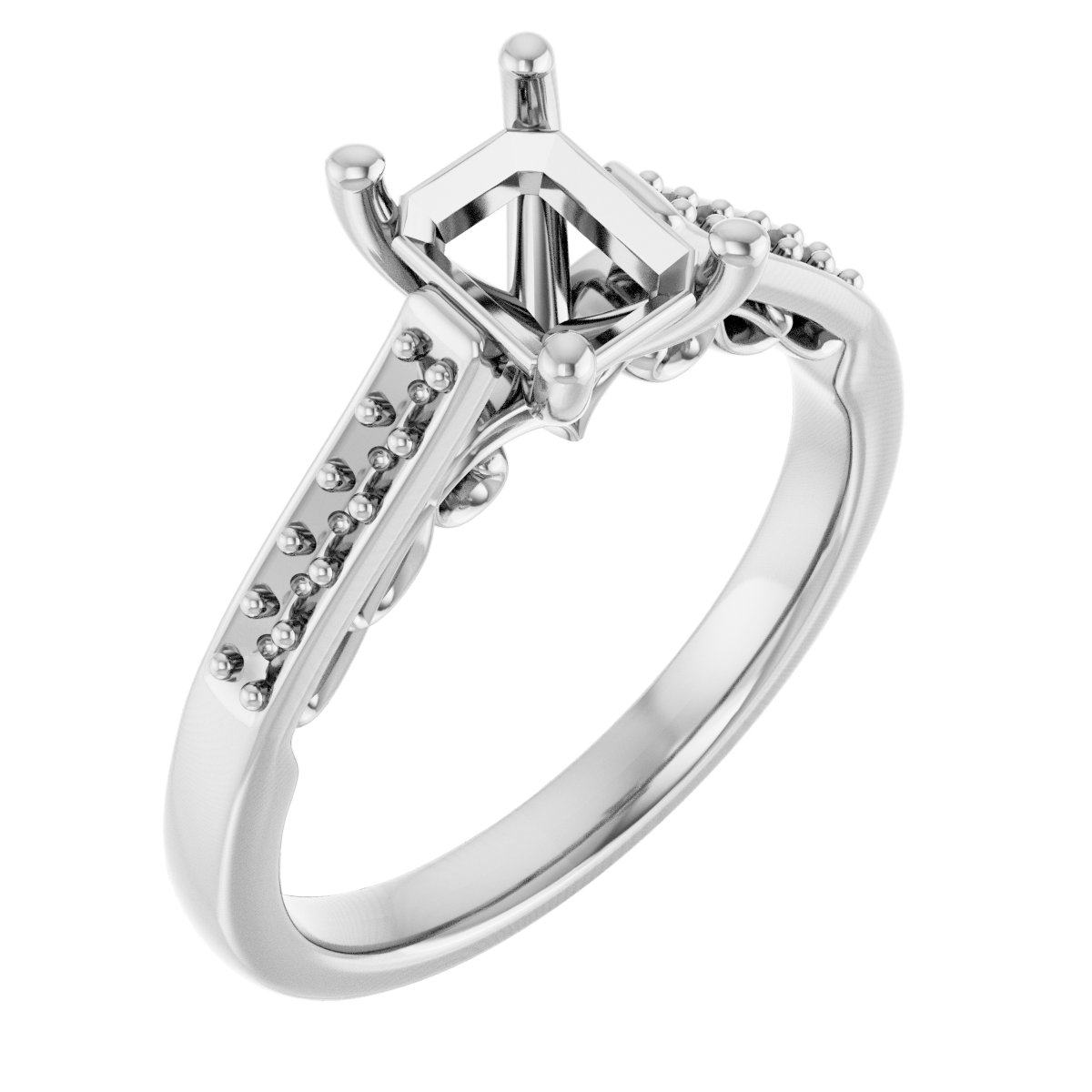 Sculptural Engagement Ring