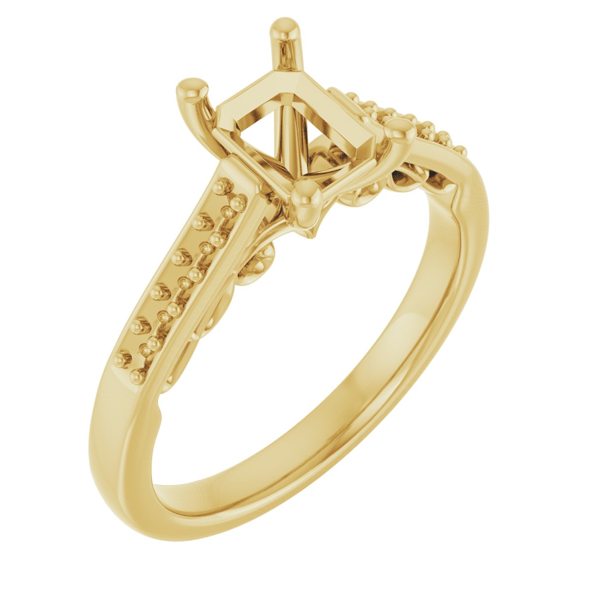 Sculptural Engagement Ring