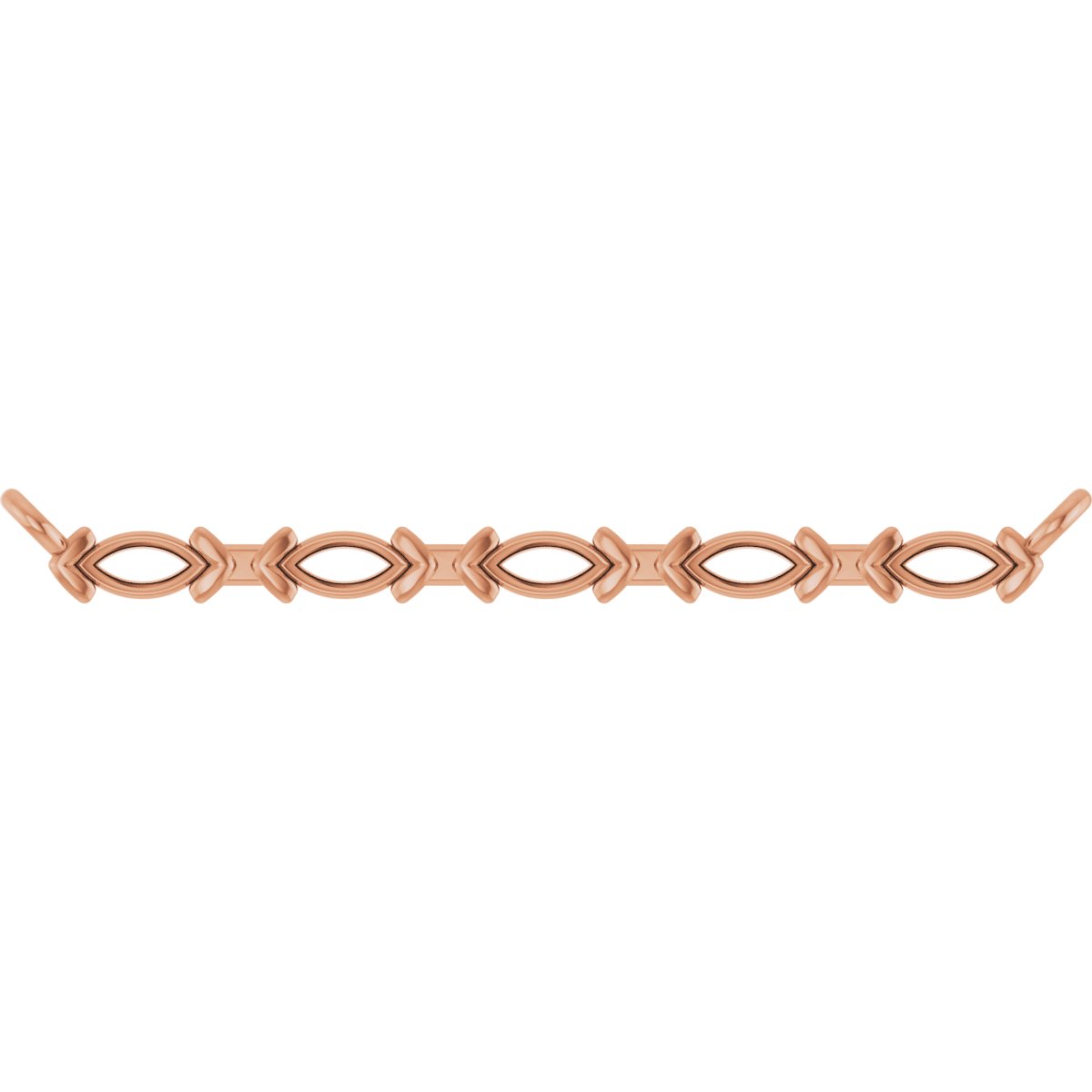 Five-Stone Bar Necklace Center