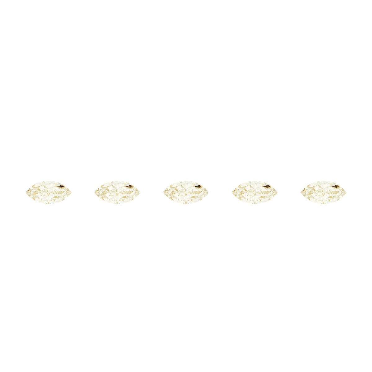 Five-Stone Bar Necklace Center