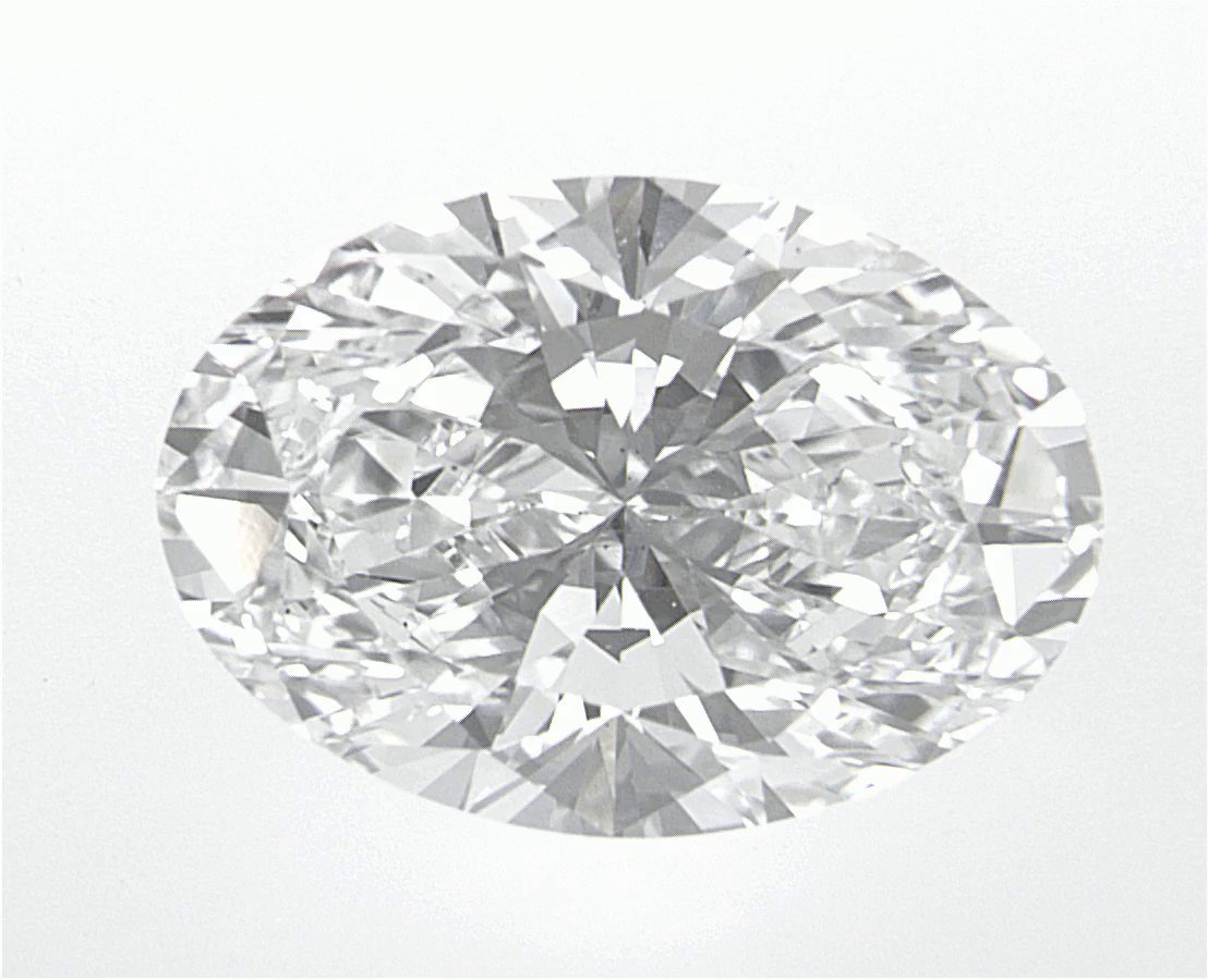 2.44 CT Oval Lab-Grown Diamond Surrey Vancouver Canada Langley Burnaby Richmond