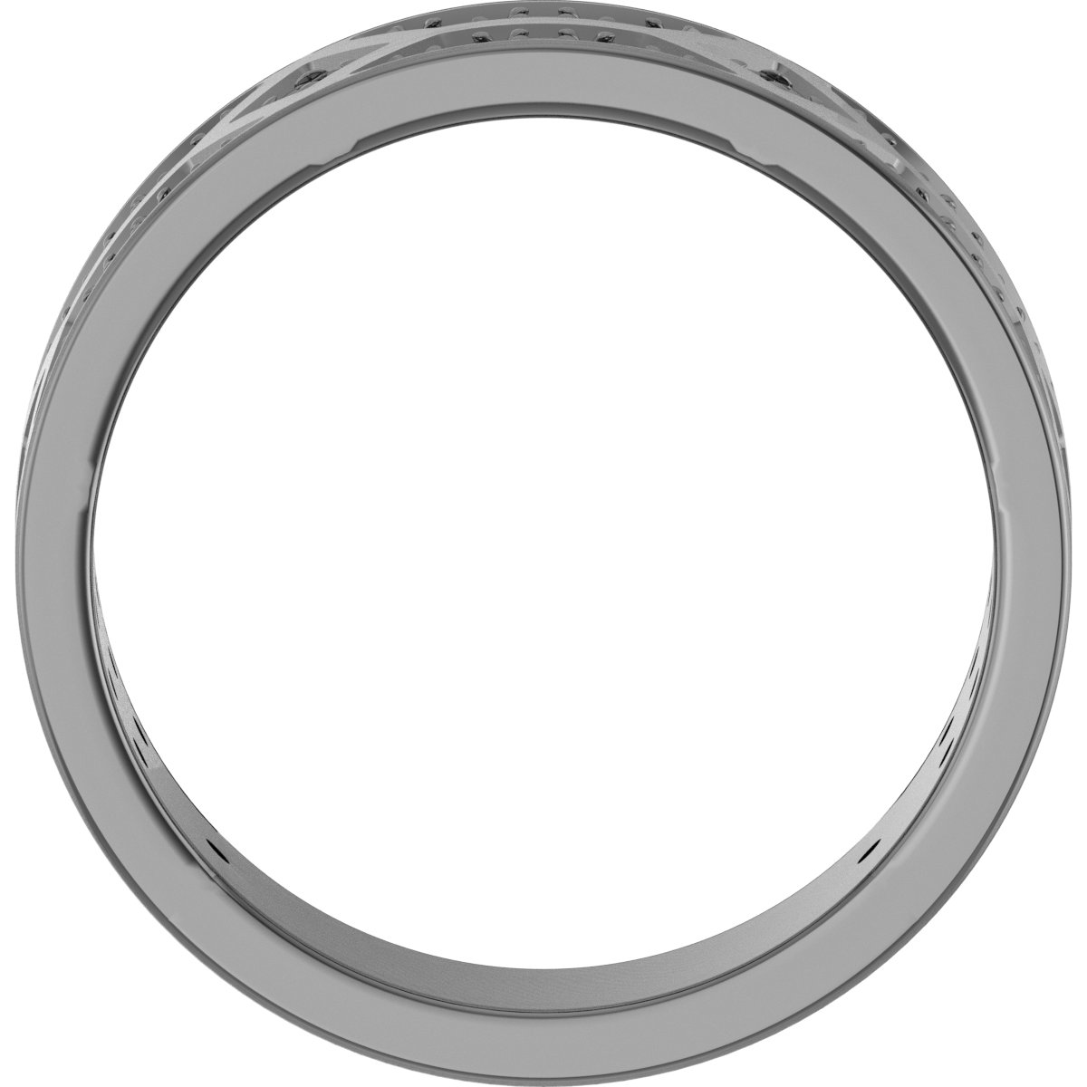 6 mm Accented Band Mounting view 2