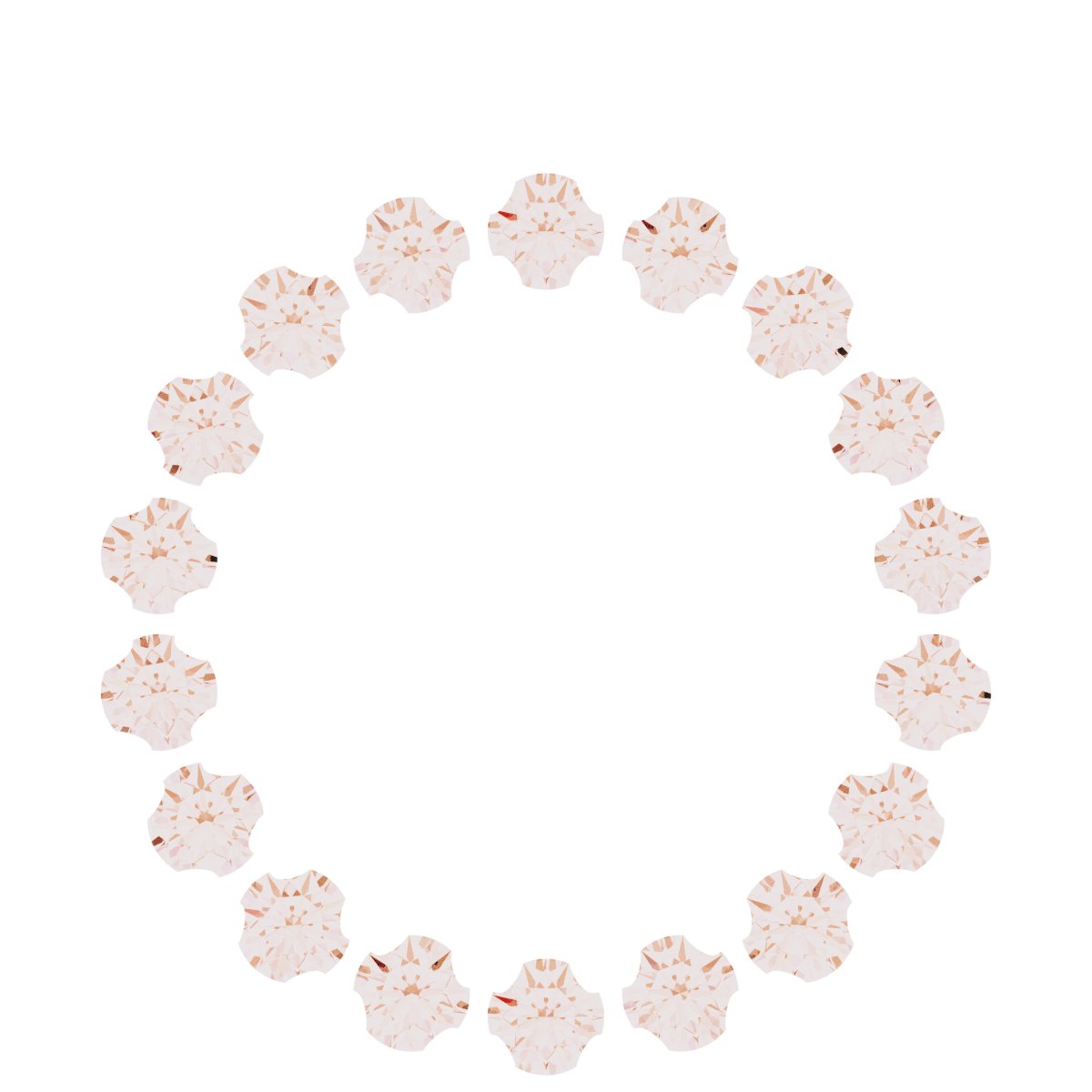Accented Circle Dangle
