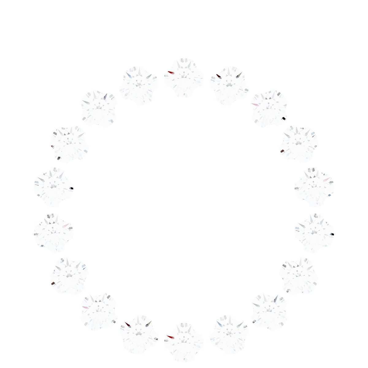 Accented Circle Dangle