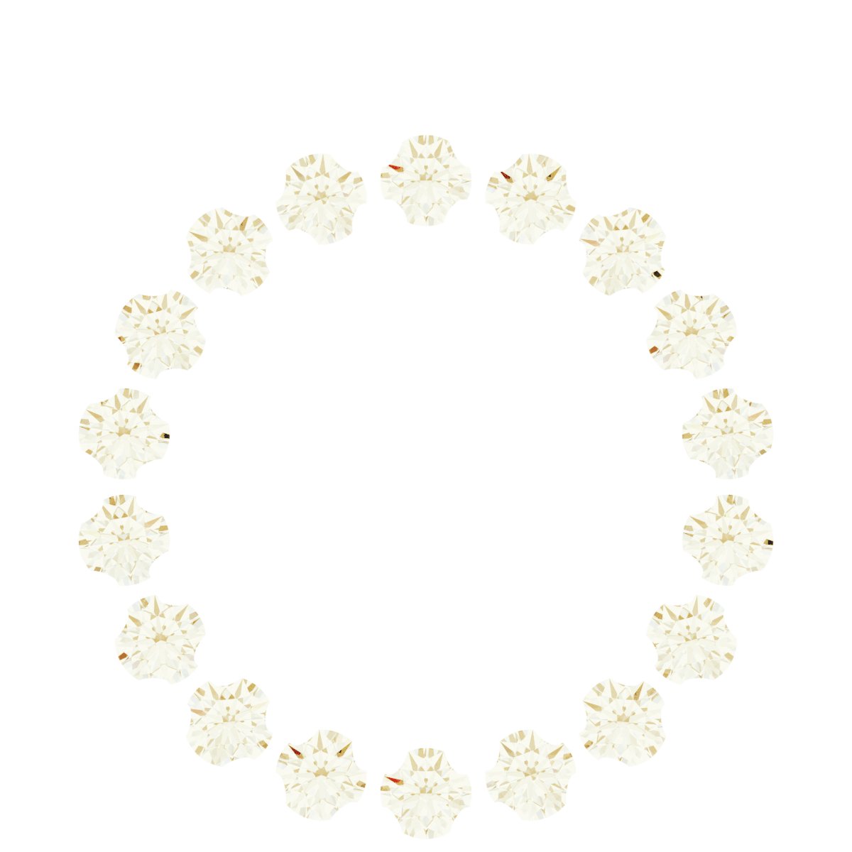 Accented Circle Dangle