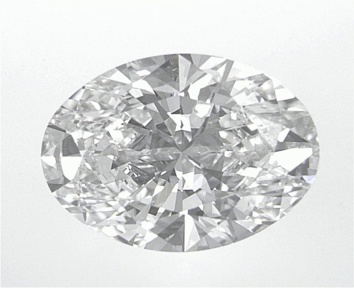 2.66 CT Oval Lab-Grown Diamond Surrey Vancouver Canada Langley Burnaby Richmond